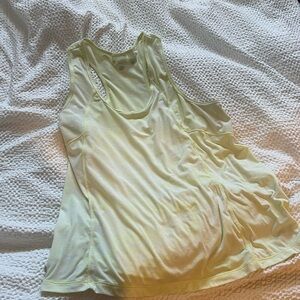 Zella yellow Athletic Tank Top XL